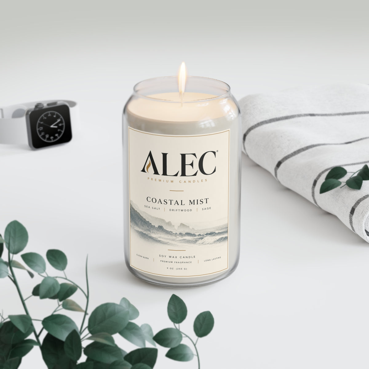 9 oz Scented Soy Candle - Multiple Scent Options