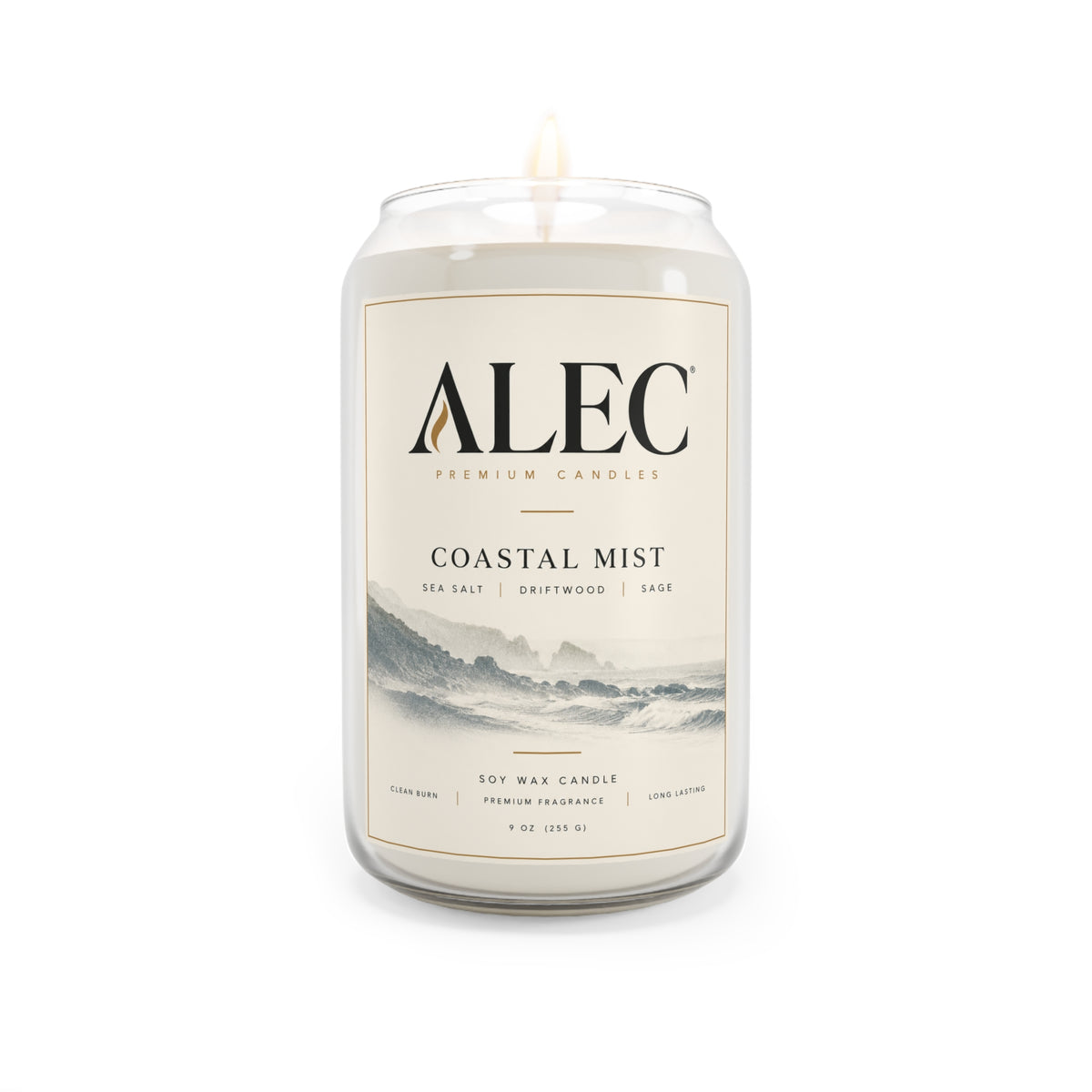 9 oz Scented Soy Candle - Multiple Scent Options