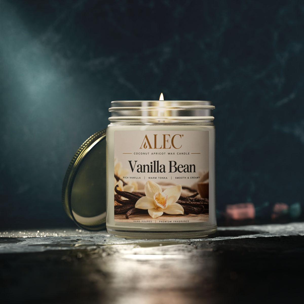 Vanilla Bean Scented Candle