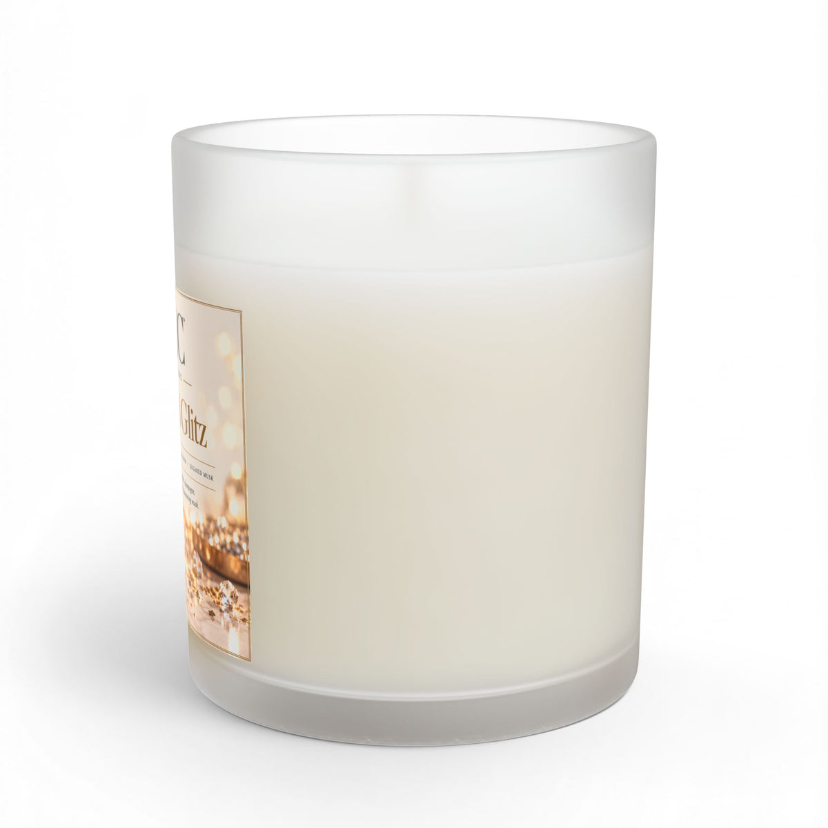 ALEC “Fizz and Glitz” Celebration Glass Candle