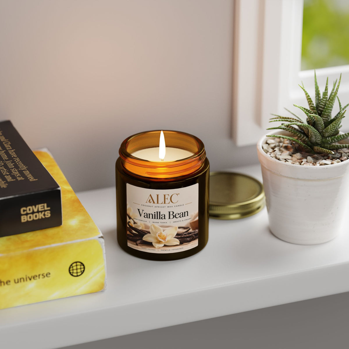 Vanilla Bean Scented Candle