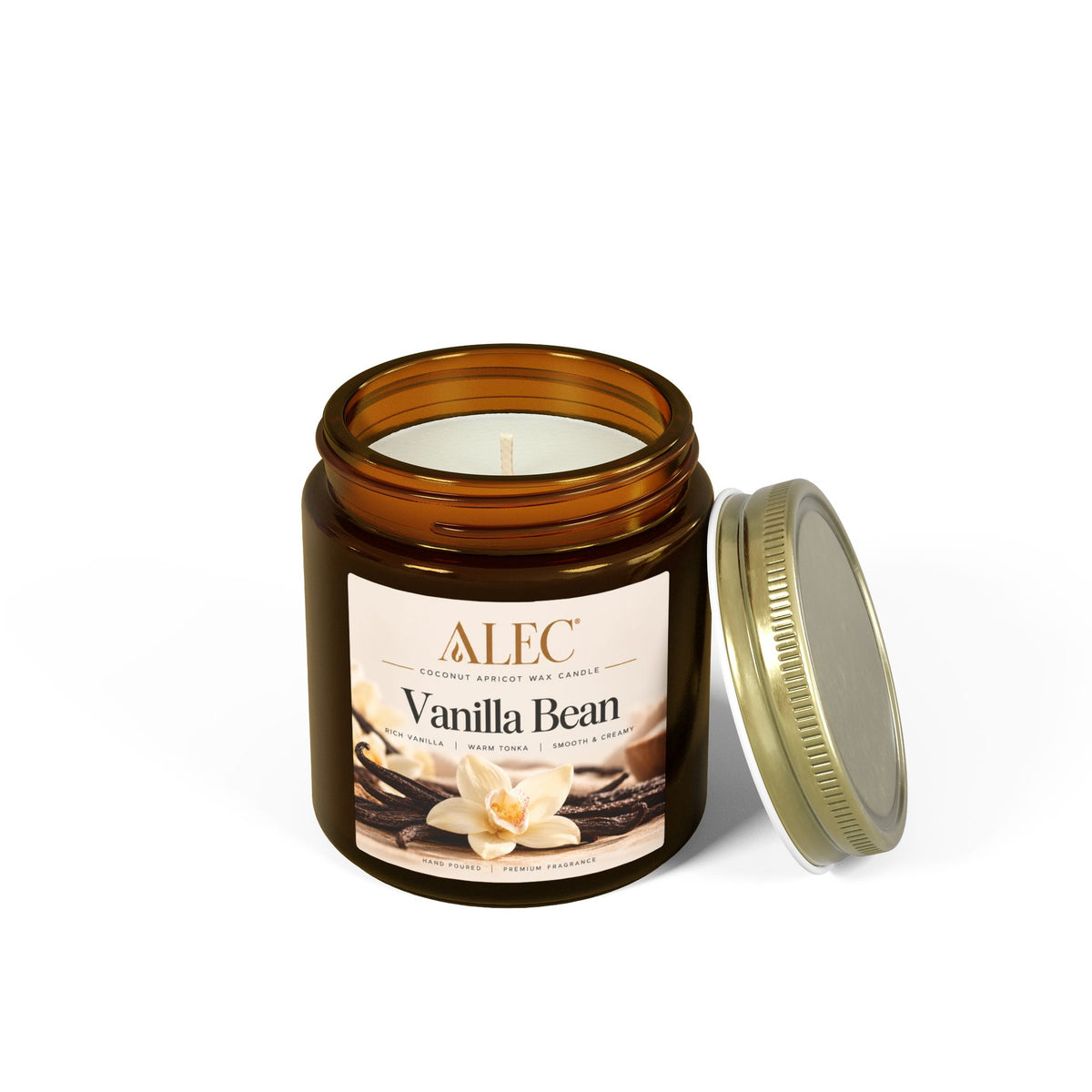 Vanilla Bean Scented Candle
