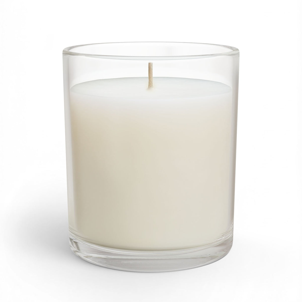 Beach Rose Scented Glass Candle