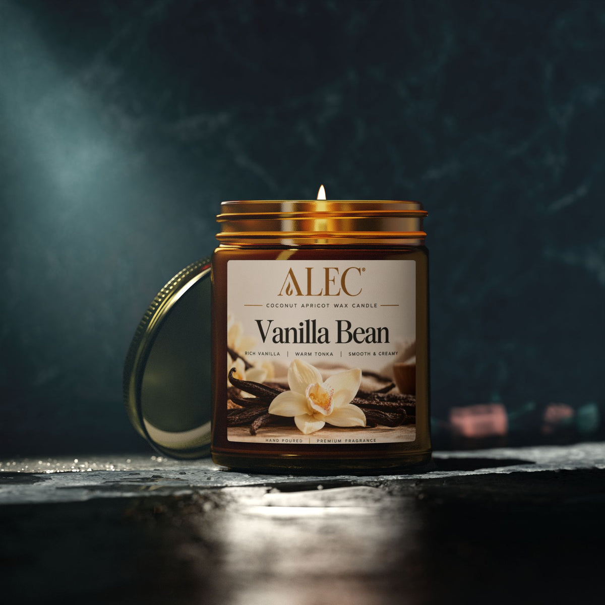 Vanilla Bean Scented Candle