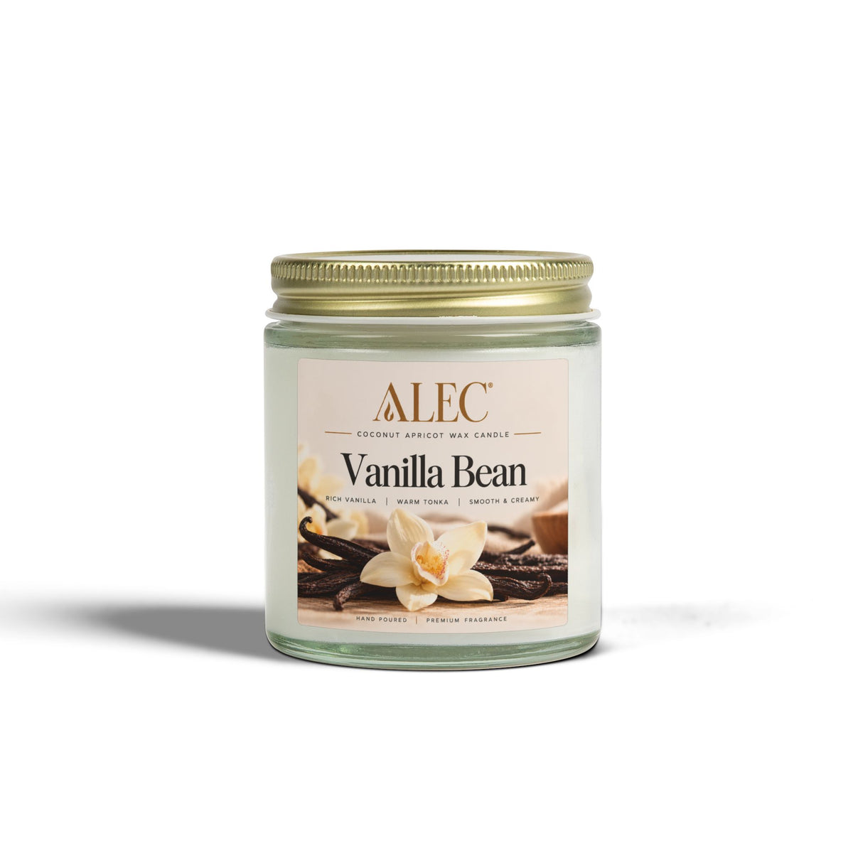 Vanilla Bean Scented Candle