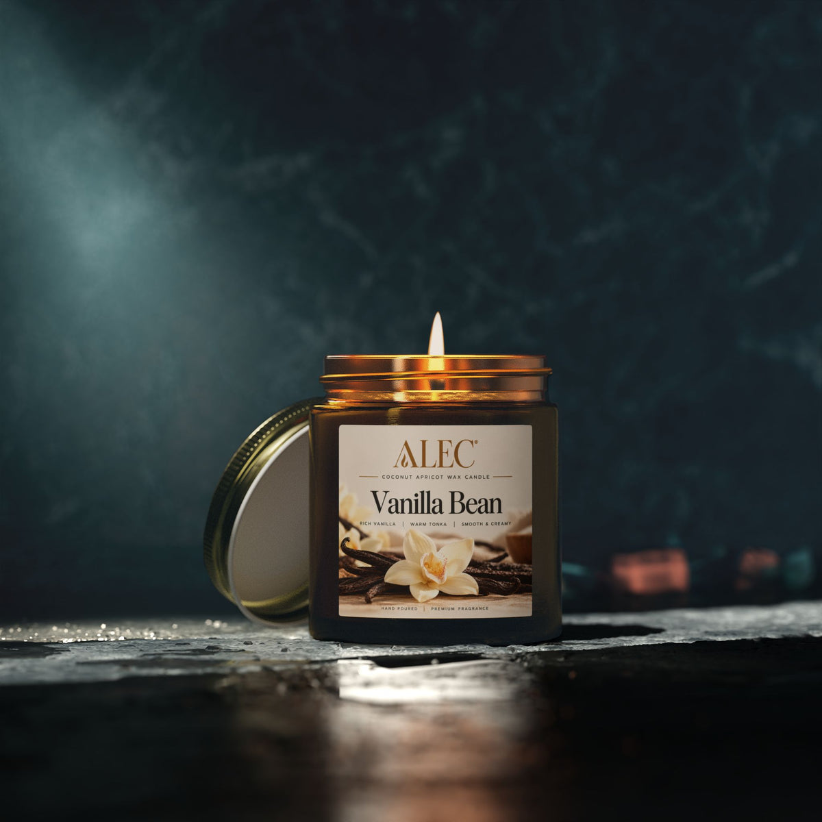 Vanilla Bean Scented Candle