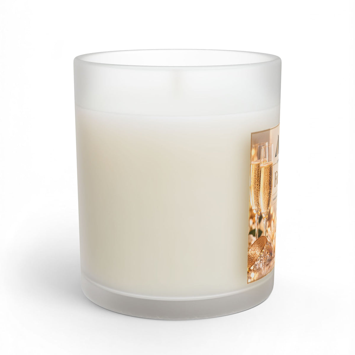 ALEC “Fizz and Glitz” Celebration Glass Candle