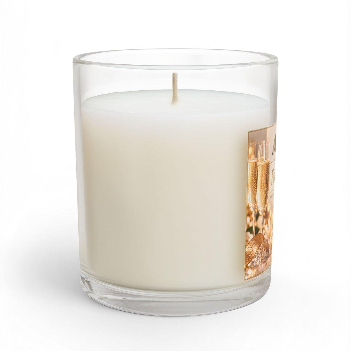ALEC “Fizz and Glitz” Celebration Glass Candle