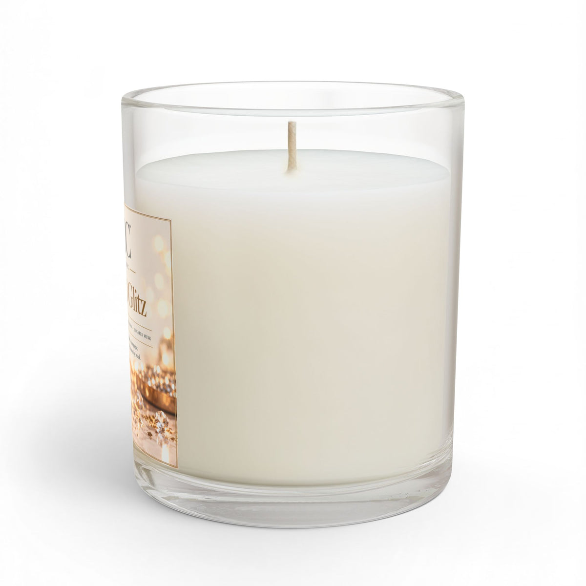 ALEC “Fizz and Glitz” Celebration Glass Candle