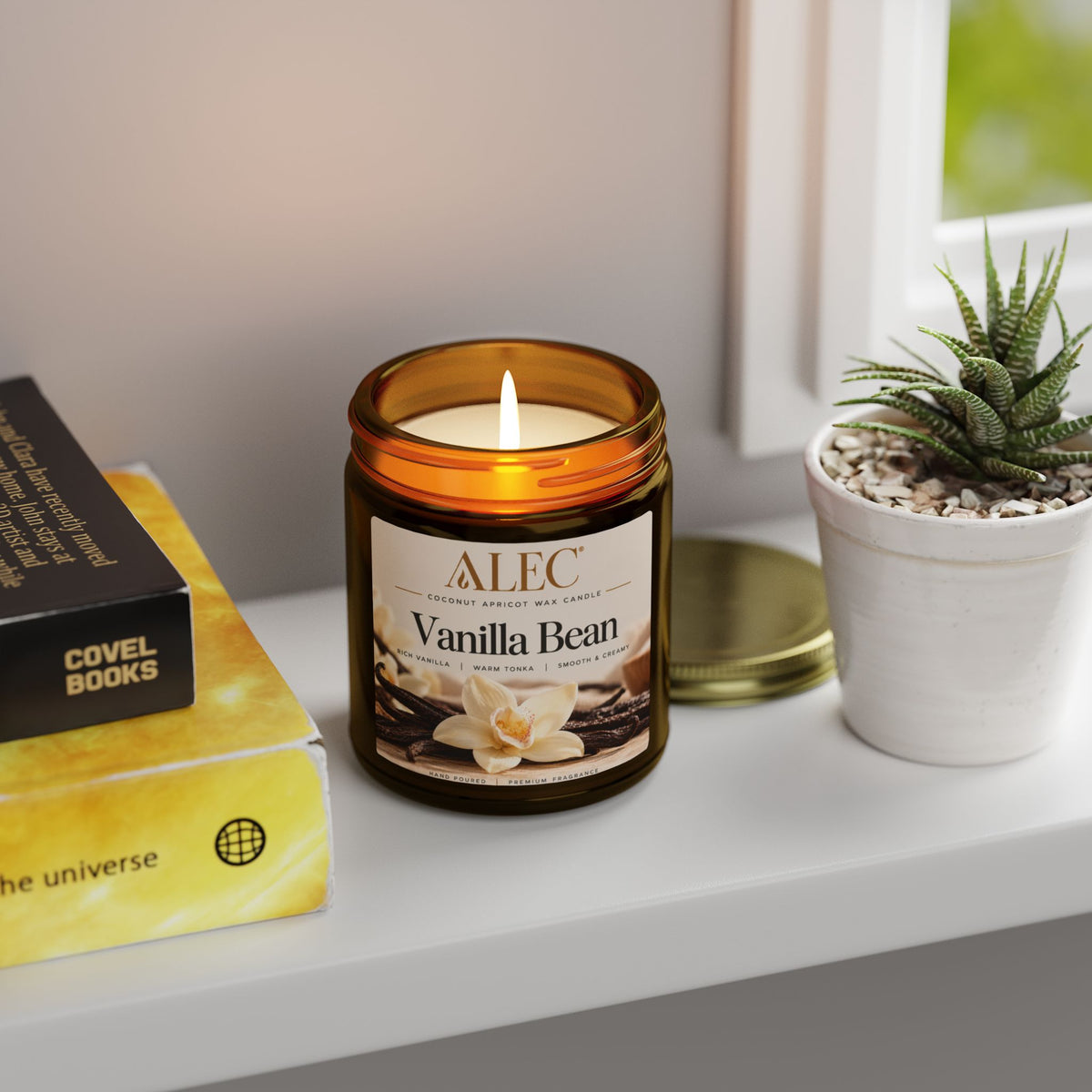 Vanilla Bean Scented Candle