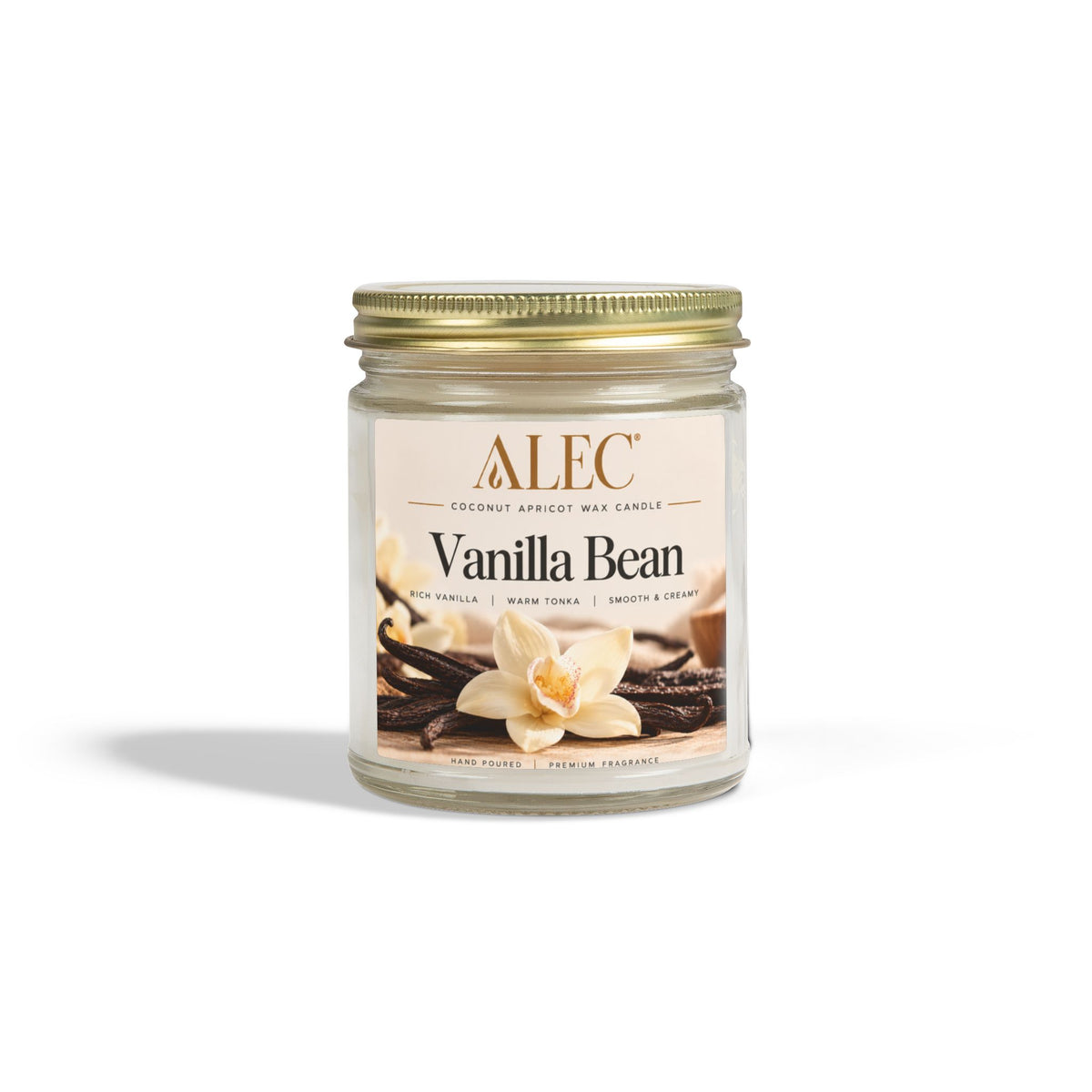 Vanilla Bean Scented Candle