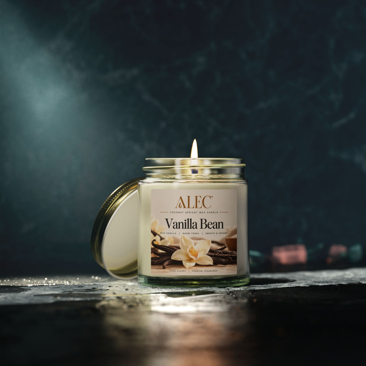 Vanilla Bean Scented Candle