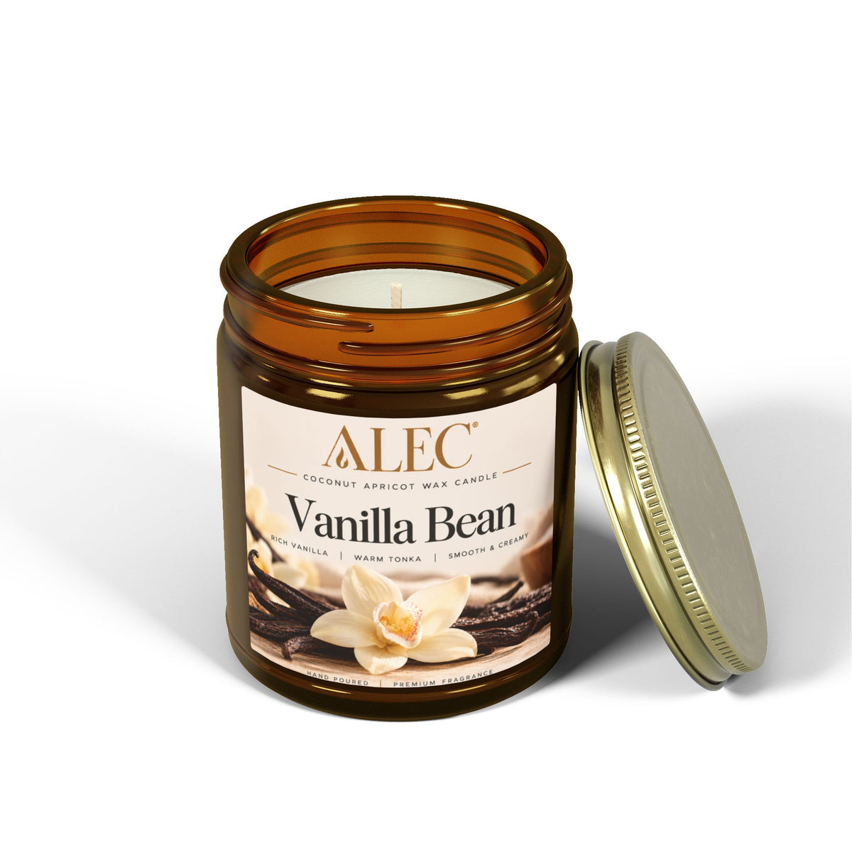 Vanilla Bean Scented Candle
