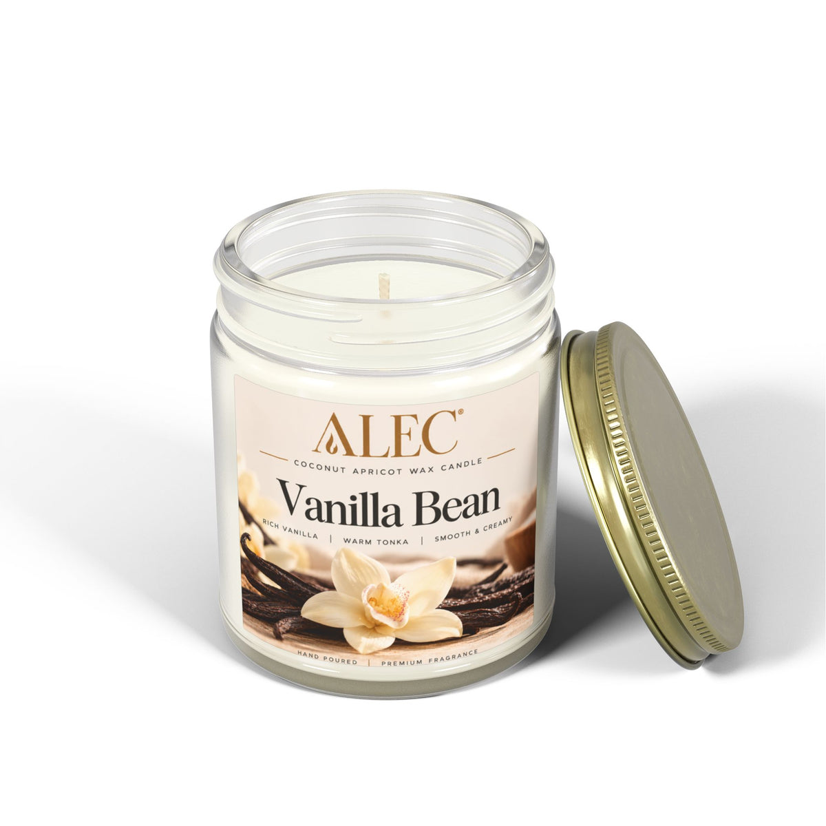 Vanilla Bean Scented Candle