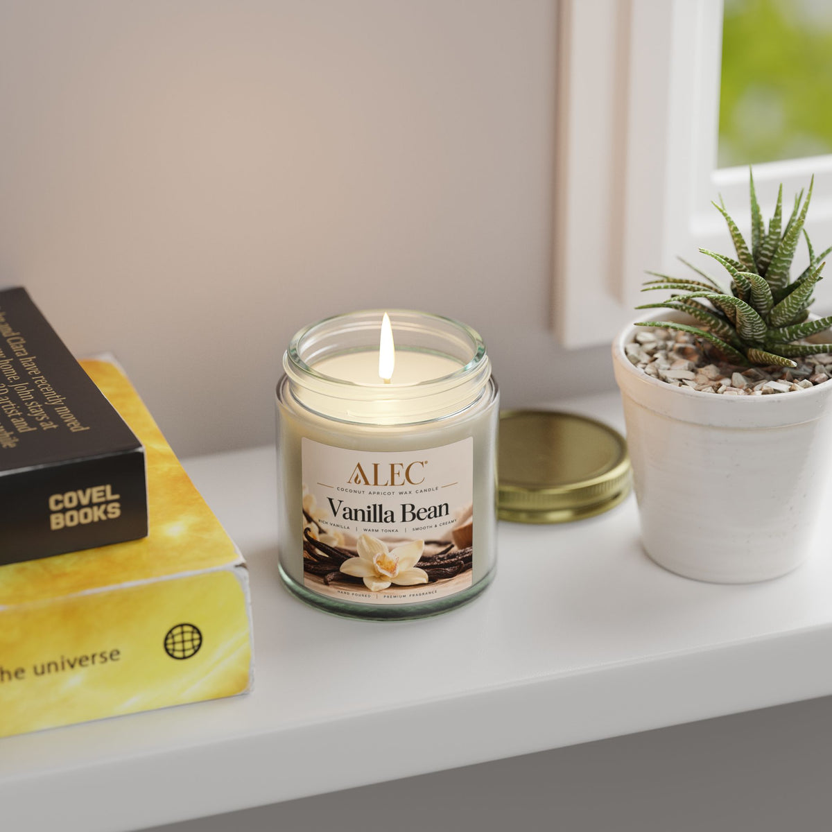 Vanilla Bean Scented Candle