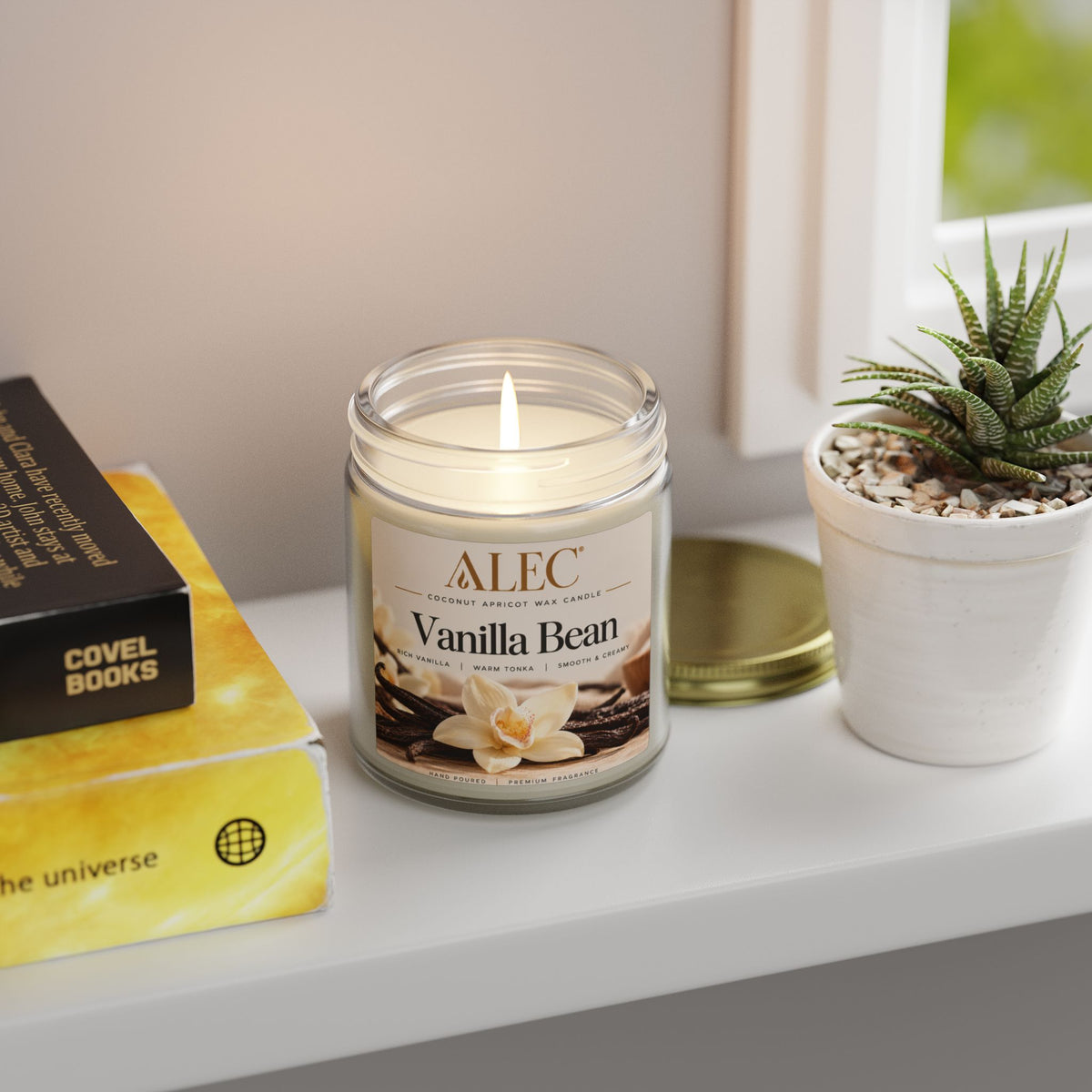 Vanilla Bean Scented Candle