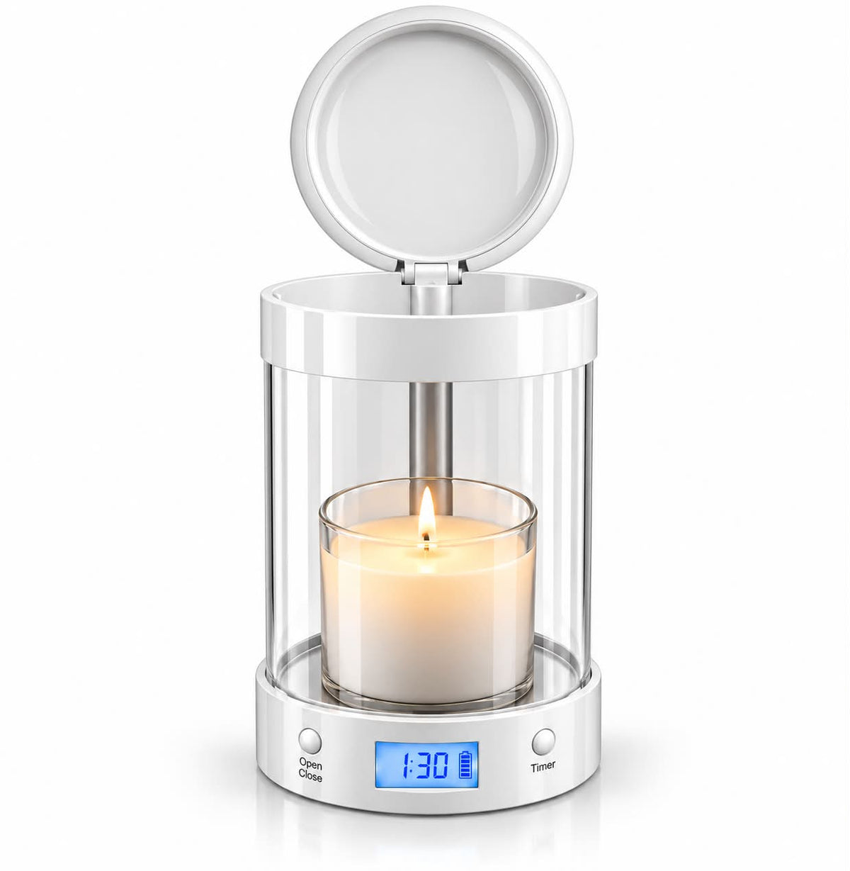 ALEC automatic candle holder, photo from the Candle Out Instagram