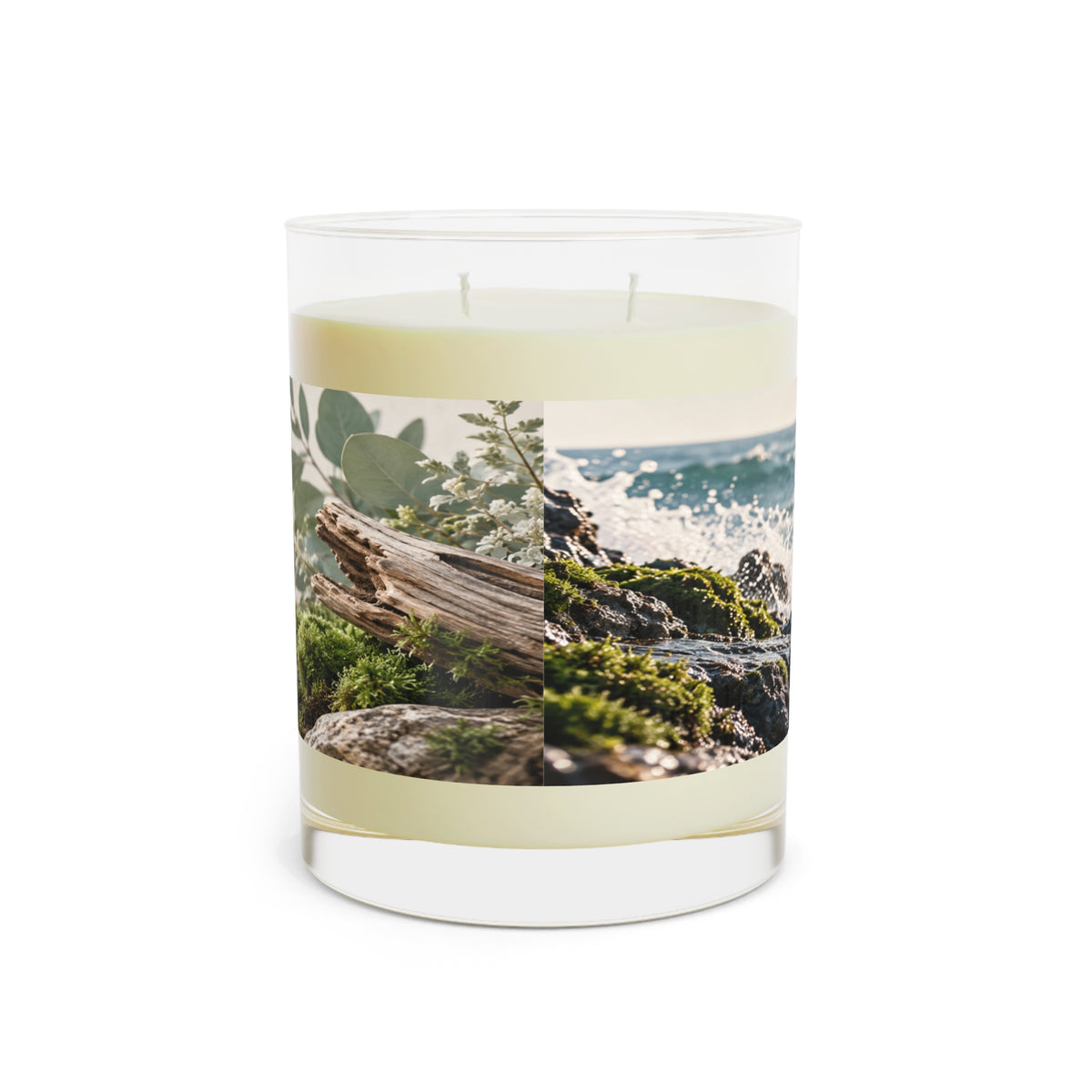 Ocean Mist and Moss Scented Candle